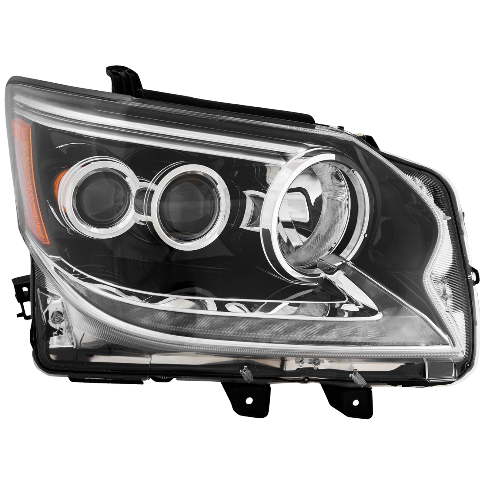2014-2019 Lexus GX Headlight, Right — Unit, LED, Composite (CAPA)