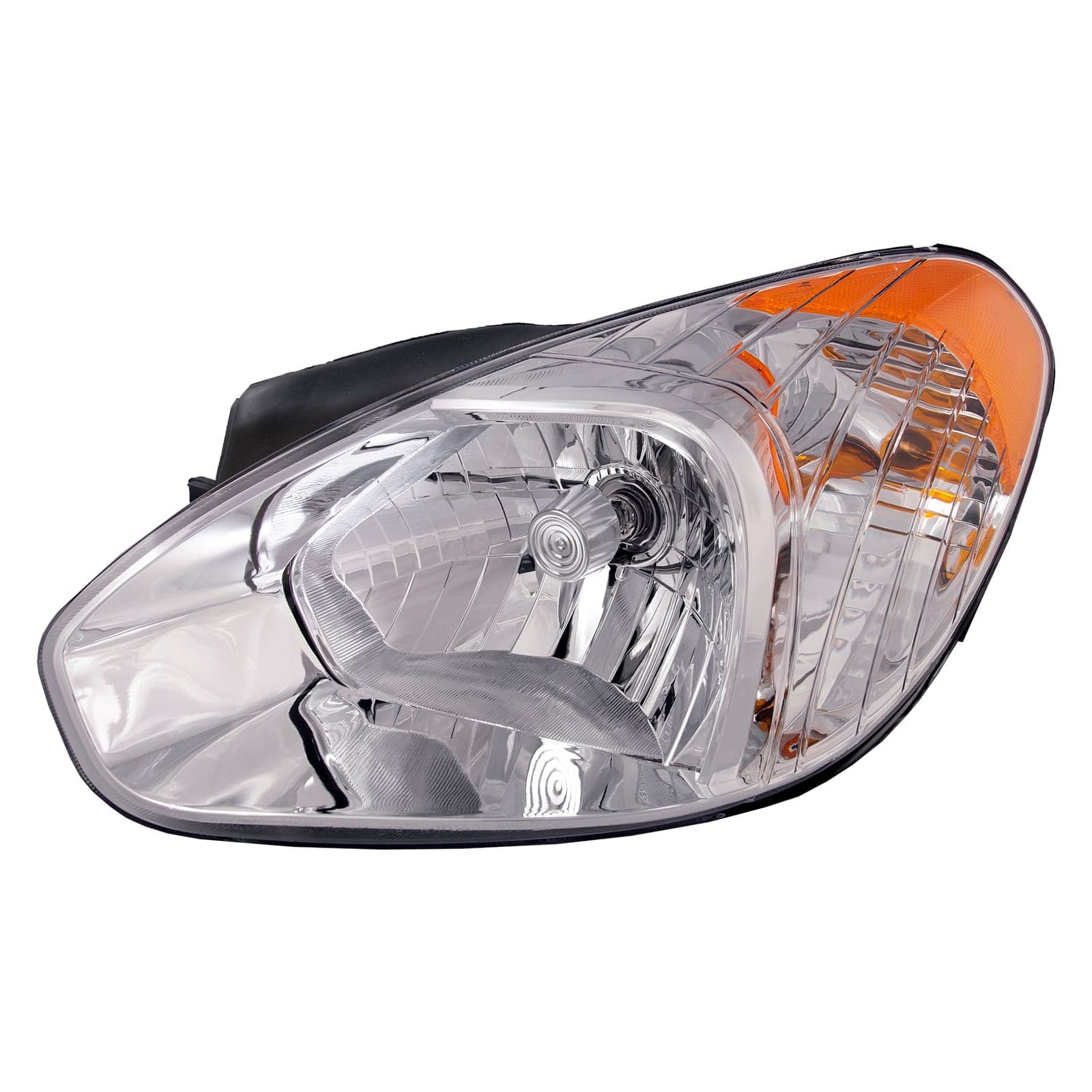 Headlight Fits Hyundai Accent 2007-2011 Includes Left Driver Side Halogen Headlamp
