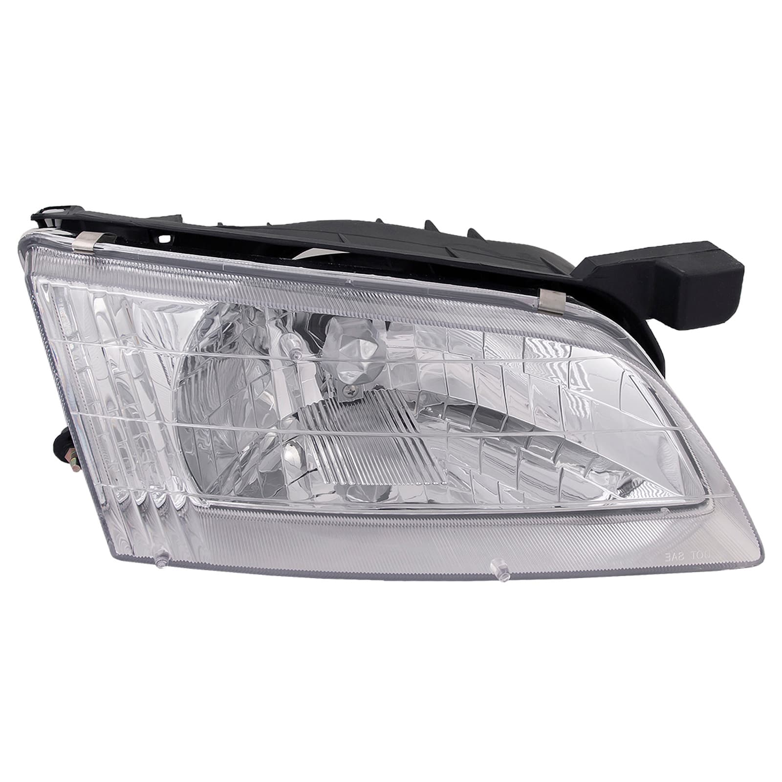 1998-1999 Nissan Altima Headlight Halogen Chrome Right Passenger Side Assembly Fits 1998-1999 Nissan Altima