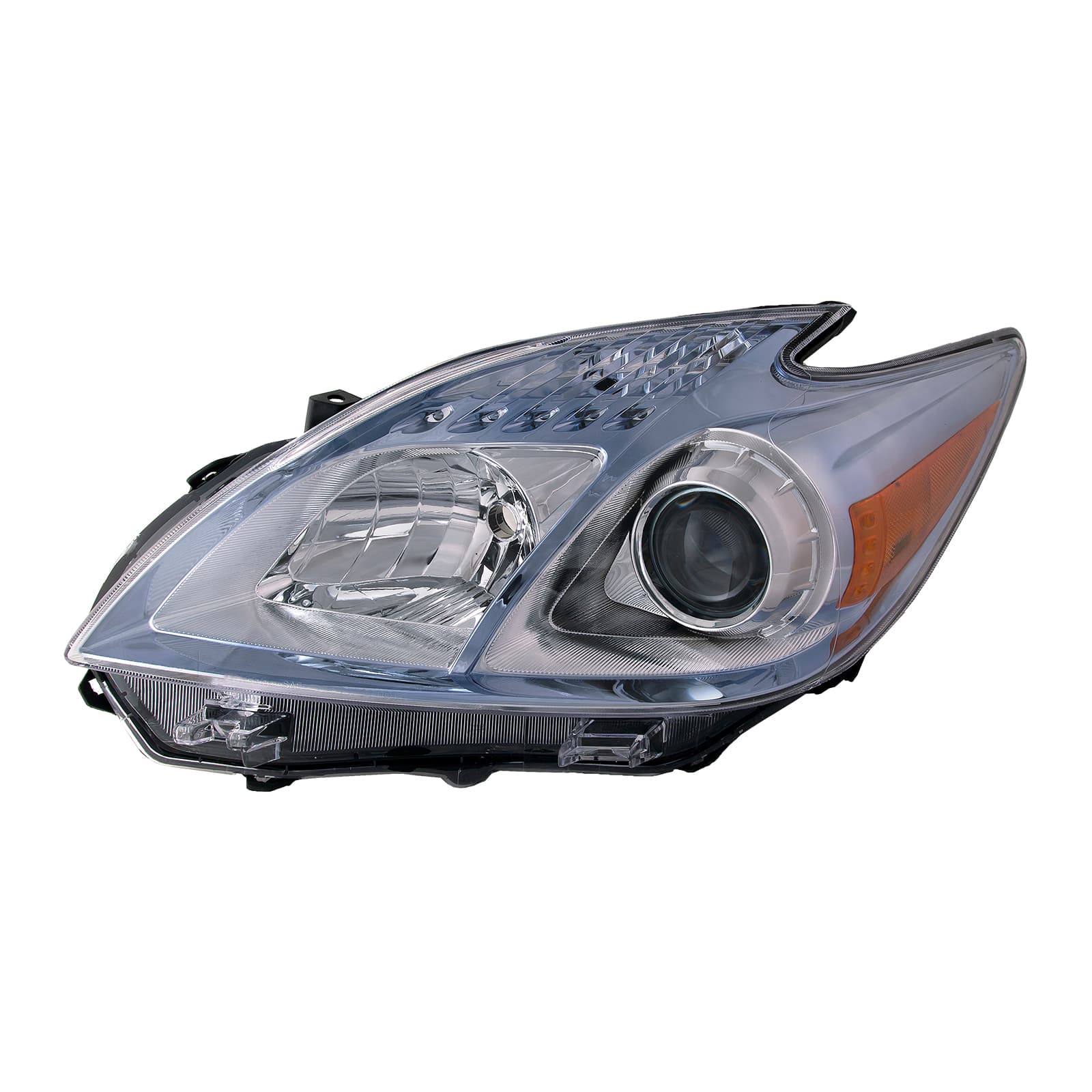 2010-2011 Toyota Prius Headlight Halogen Driver Left Fits 2010-2011 Toyota Prius