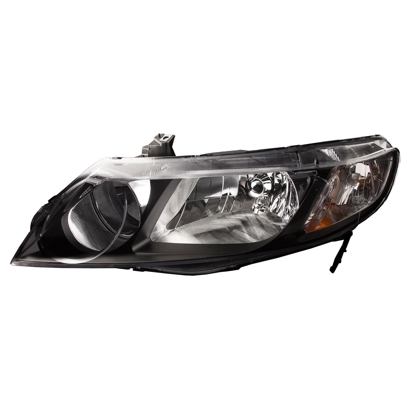 Headlight For Honda Civic 06-11 Sedan CAPA Certified Halogen Headlamp Left Hand Driver Side