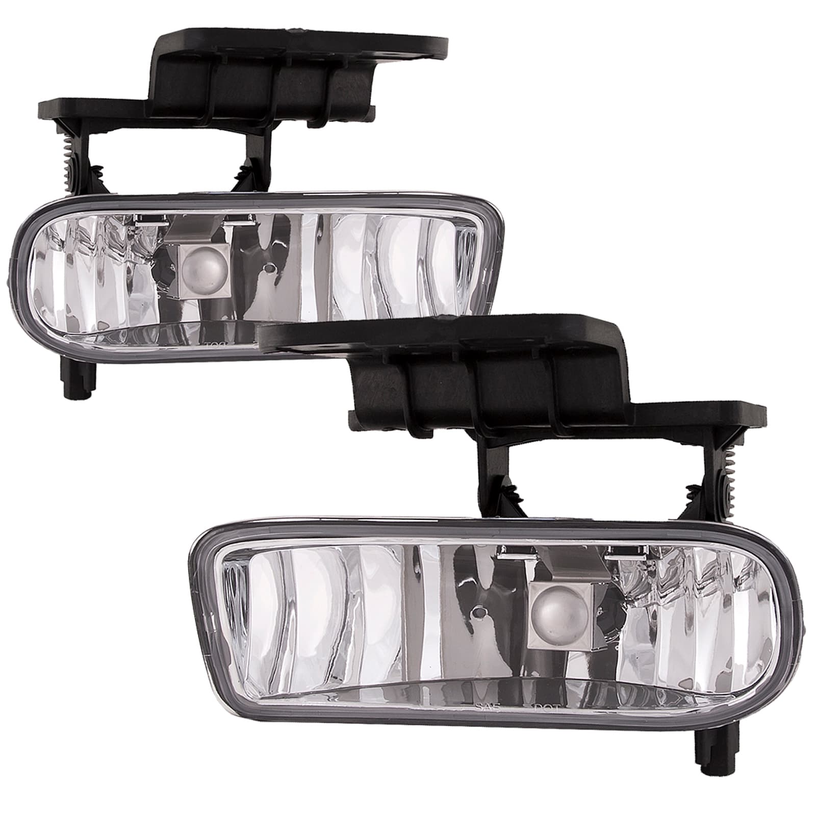 1999-2002 Chevy Silverado/2000-2006 Tahoe/Suburban Fog Lights Set Left Right Driver Side Assembly