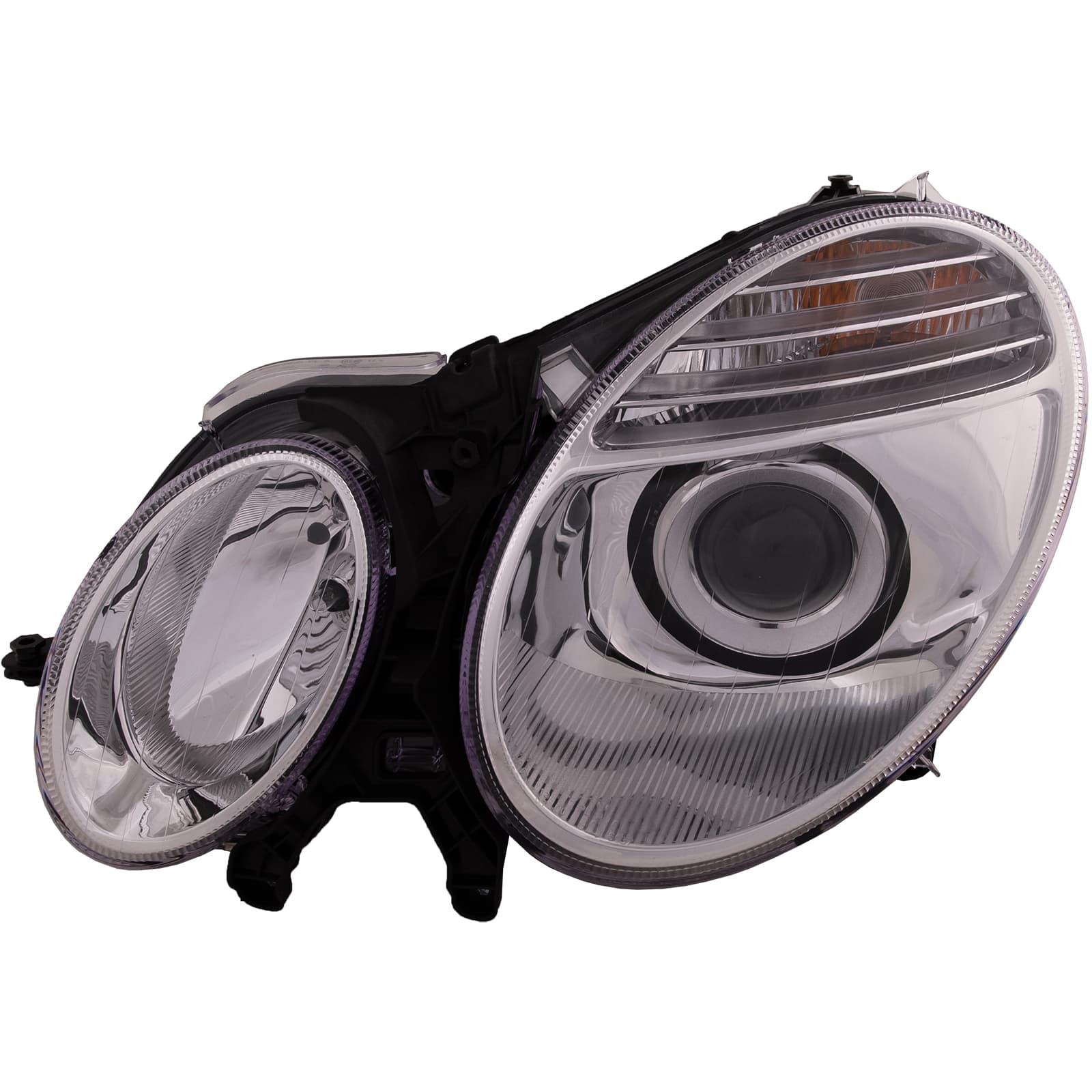 2006-2009 Mercedes-Benz E-Class Headlight Halogen Driver Left Assembly Fits 2006-2009 Mercedes-Benz E280 E320 E350E-Class 07-09 4-Door /Wagon Halogen Type From Build Date 06/30/06 W211 With Automatic Transmission Only