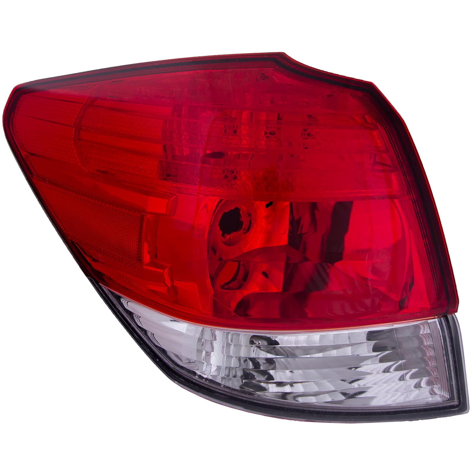 2010-2011 Subaru Outback Tail Light, Left — Unit, Lens/Housing Only, Outer (CAPA)