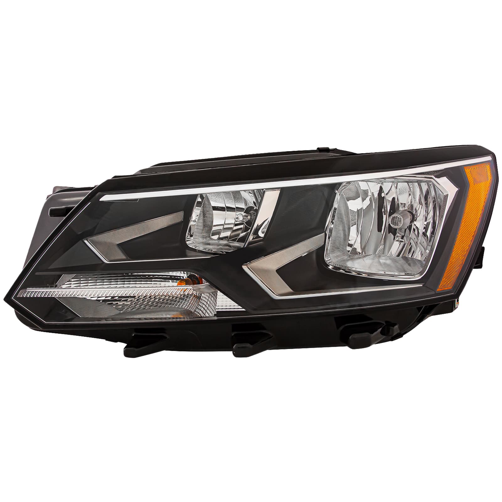 2016 Volkswagen Passat Headlight, Left — Assembly, Halogen, Composite (CAPA)