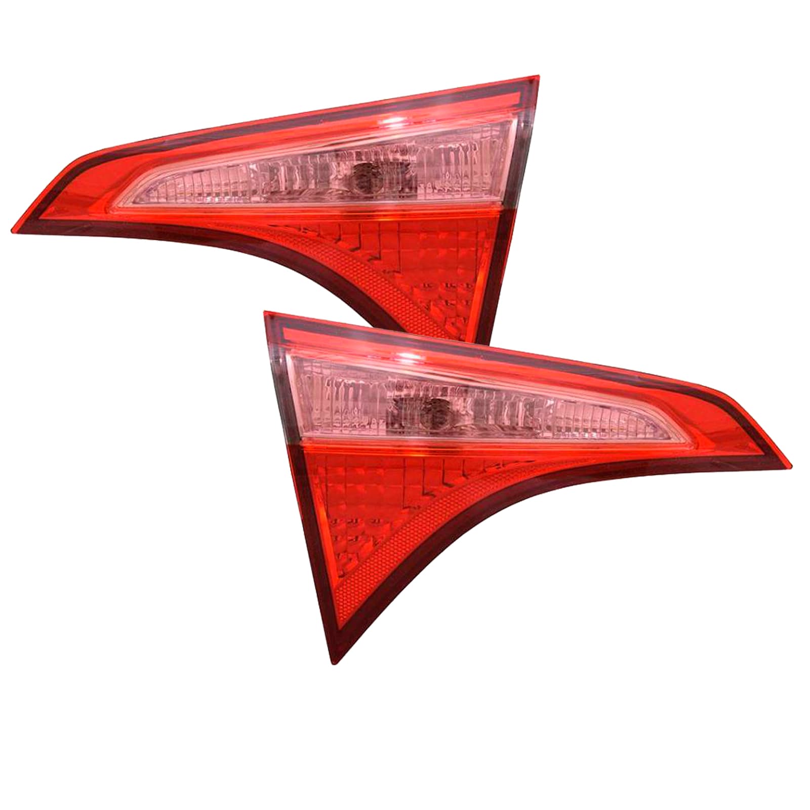 2017-2019 Toyota Corolla Inner Tail Lights Set Left Driver Right Passenger Pair Fits 2017-2019 Toyota Corolla Sedan