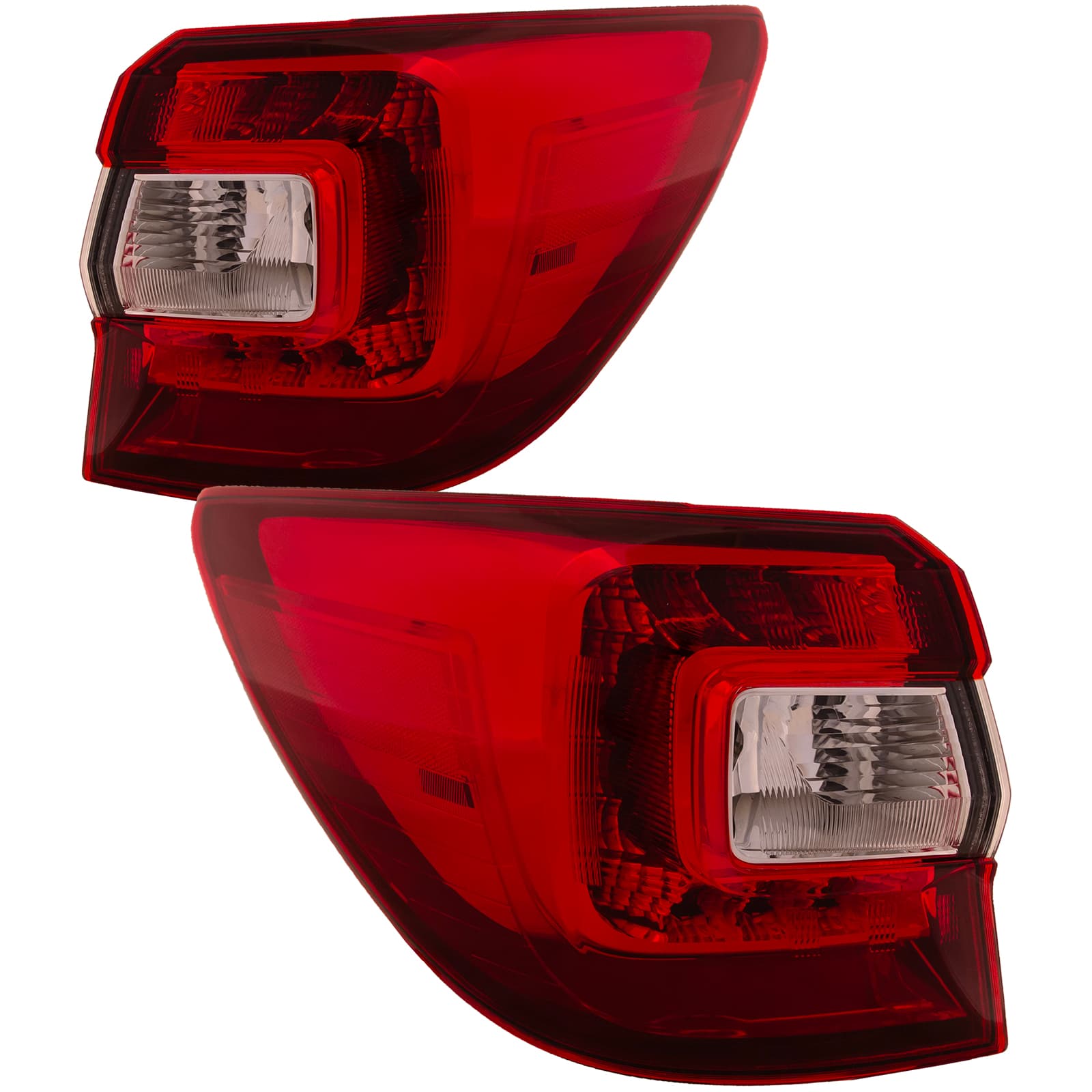 2015-2019 Subaru Outback Tail Lights Body Mounted CAPA Certified Pair Fits 2015-2019 Subaru Outback Wagon