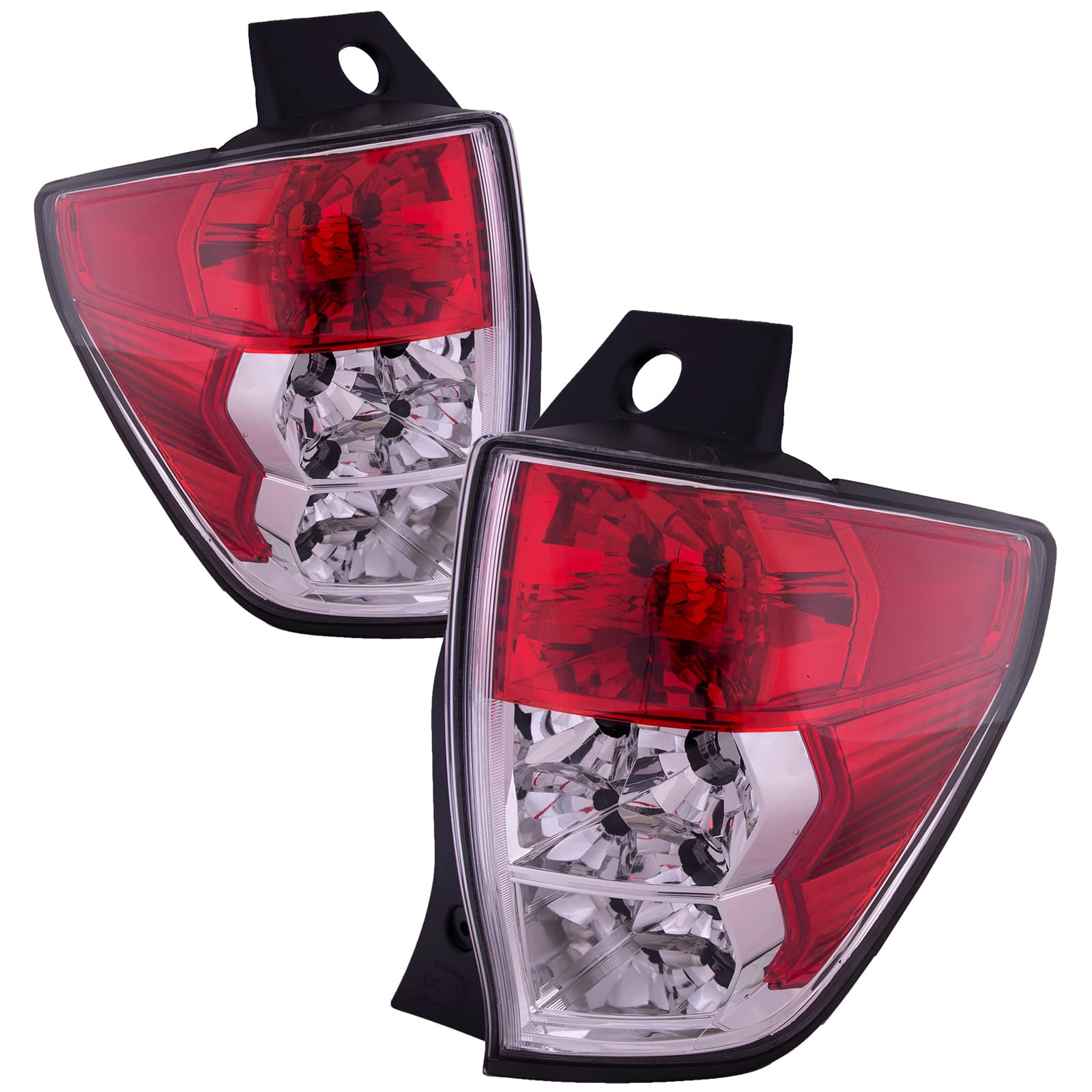 2009-2012 Subaru Forester Tail Light LED Pair For 09-12 Subaru Forester Right Passenger Left Driver Side Tail Lamps