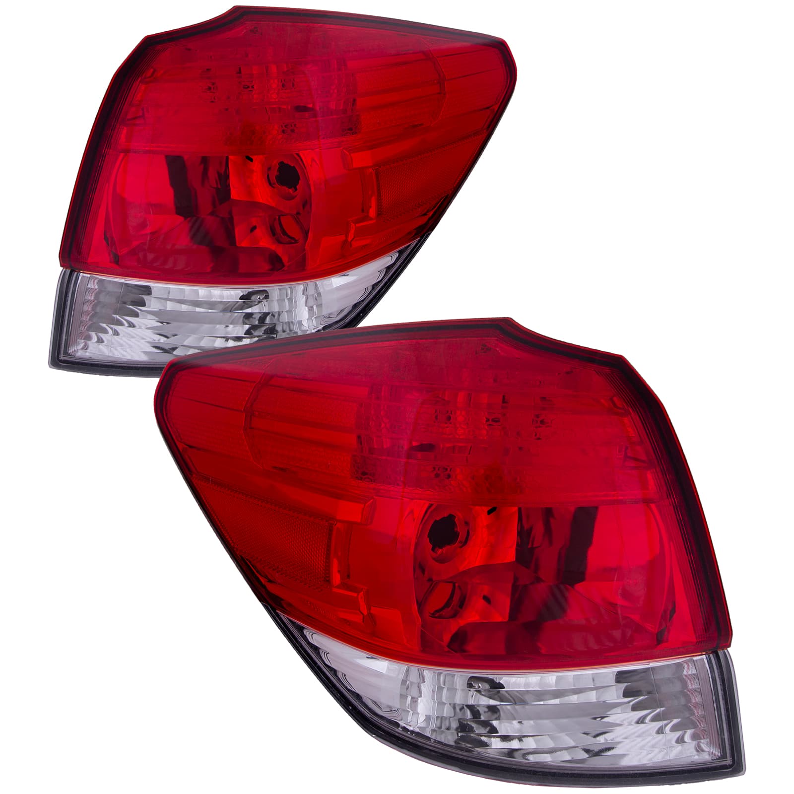 2010-2014 Subaru Outback Outer Tail Lights CAPA Certified Pair Fits 2010-2014 Subaru Outback