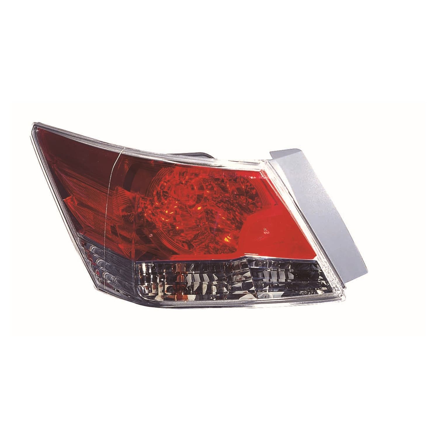 2008-2012 Honda Accord Tail Light, Left — Assembly (CAPA)