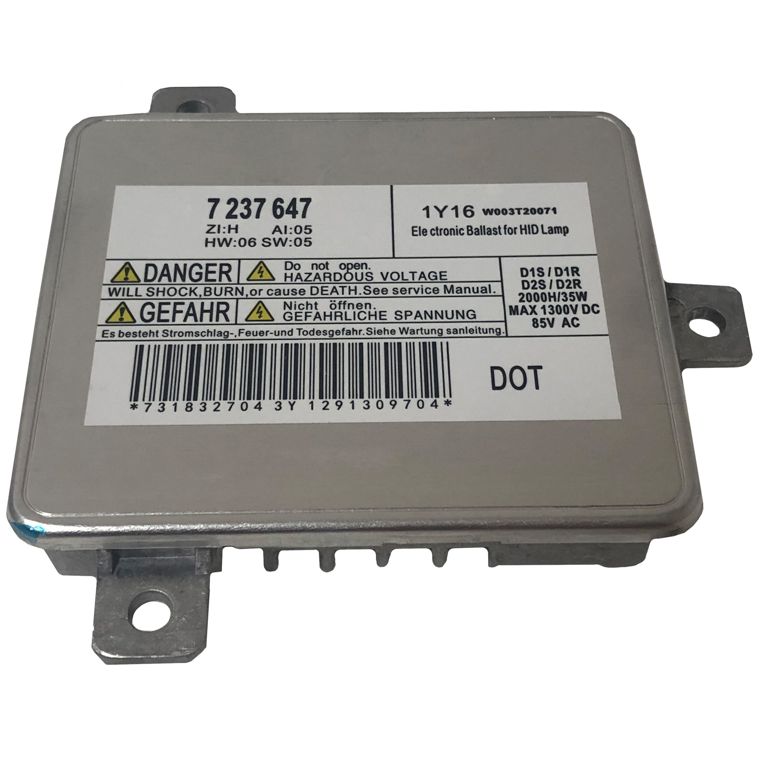 2010-2012 BMW 740i HID Xenon Ballast Compatible With 10-12 BMW 740i