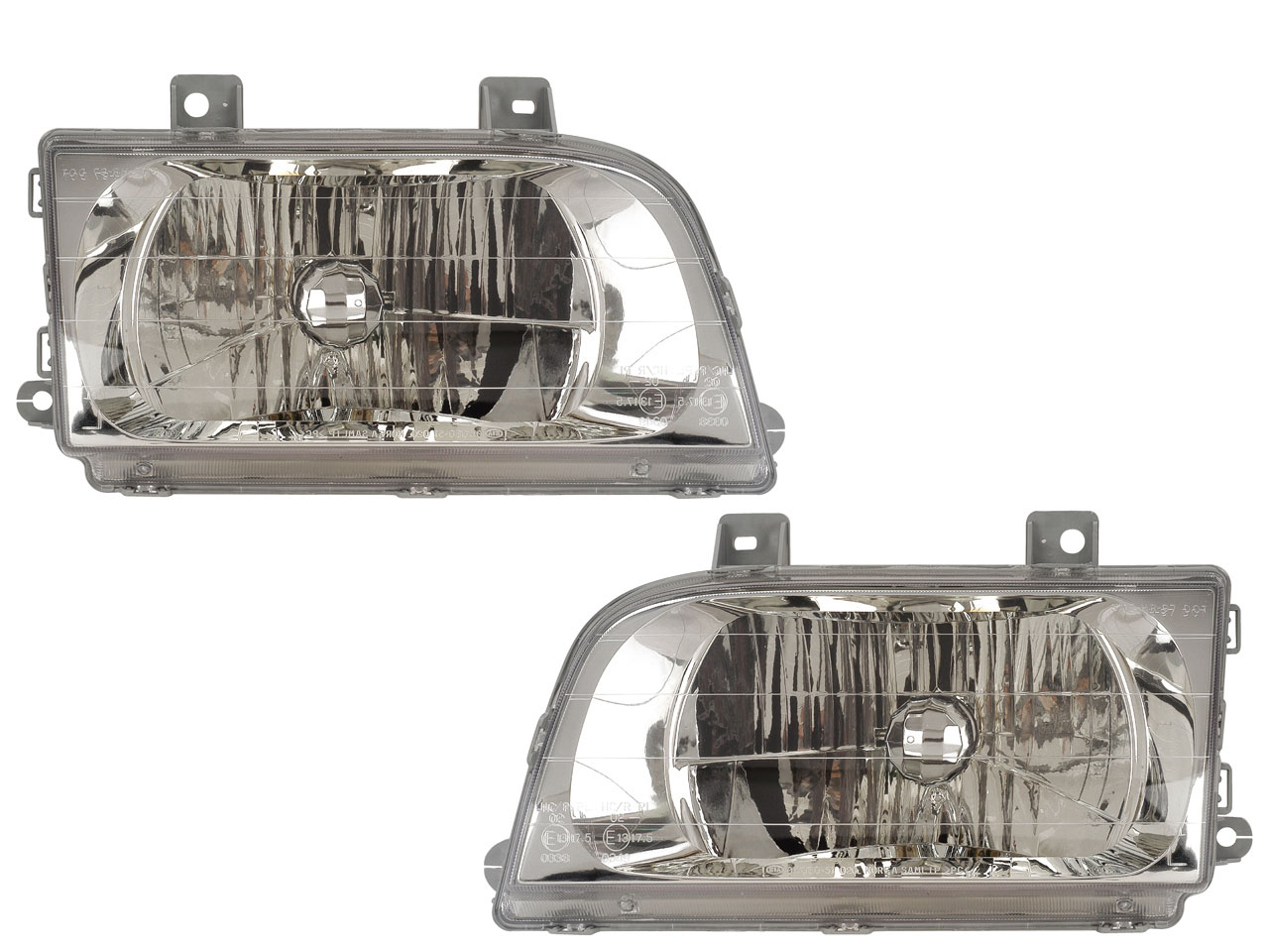 1998-2002 Kia Sportage Halogen Headlights Set Left Driver Right Passenger Pair Fits 1998-2002 Kia Sportage