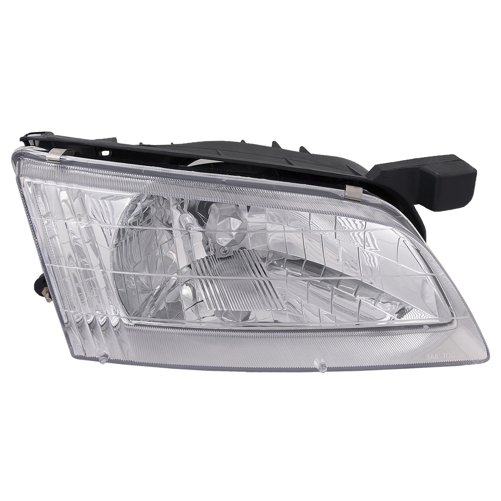 1998-1999 Nissan Altima Headlight Halogen Chrome Right Passenger Side Assembly Fits 1998-1999 Nissan Altima