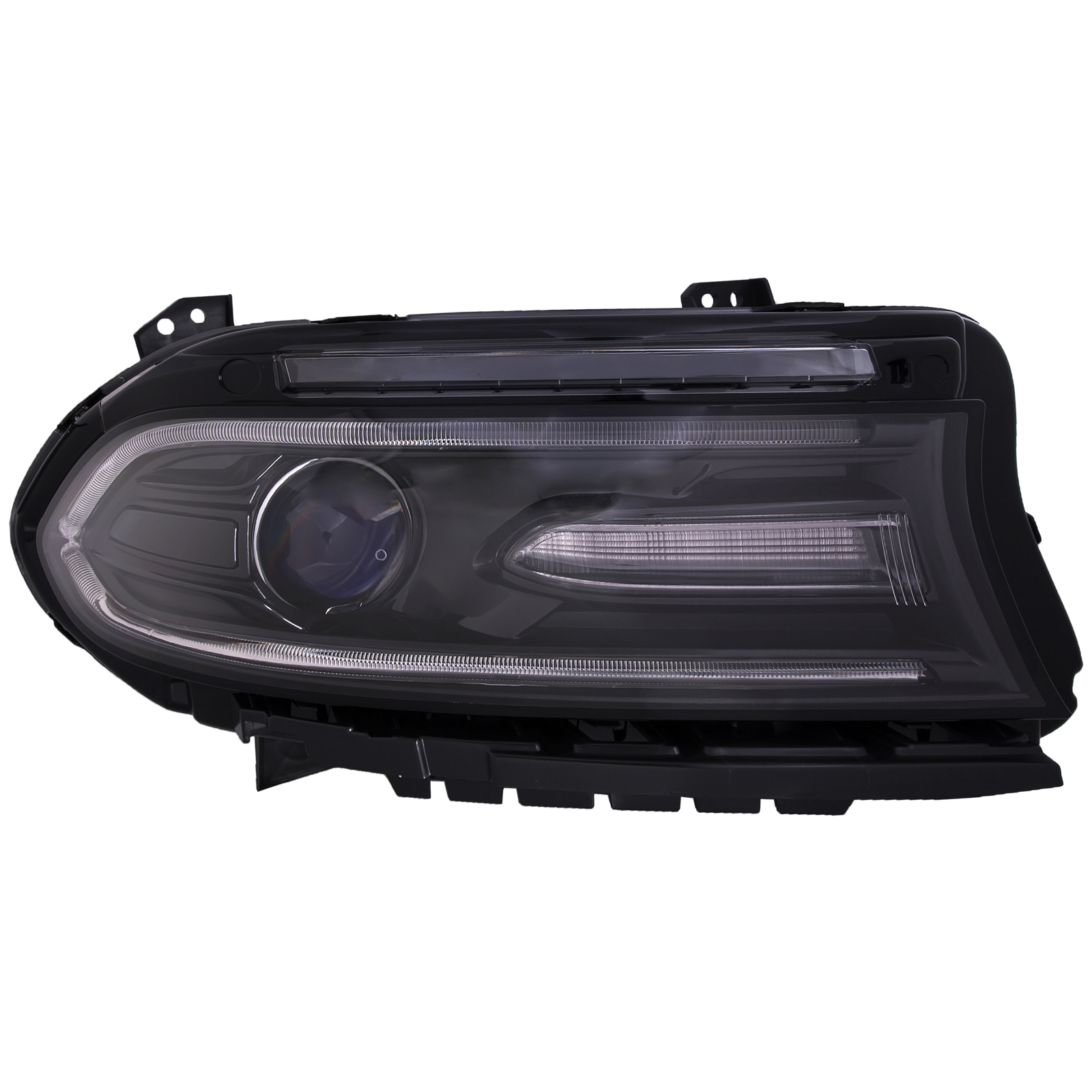 2015-2016 Dodge Charger Headlight Halogen Projector Right Passenger Fits 2015-16 Dodge Charger Code LMC