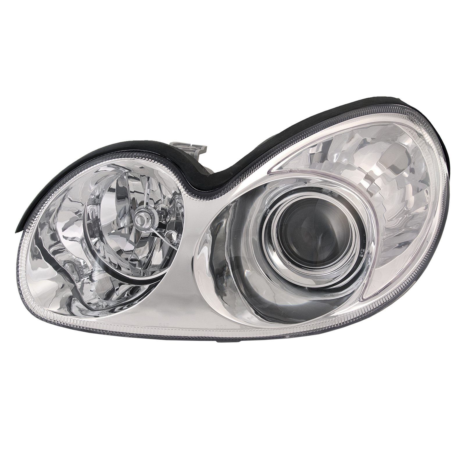 2002-2005 Fits Hyundai Sonata Halogen Projector Headlight Driver Left Headlamp Assembly