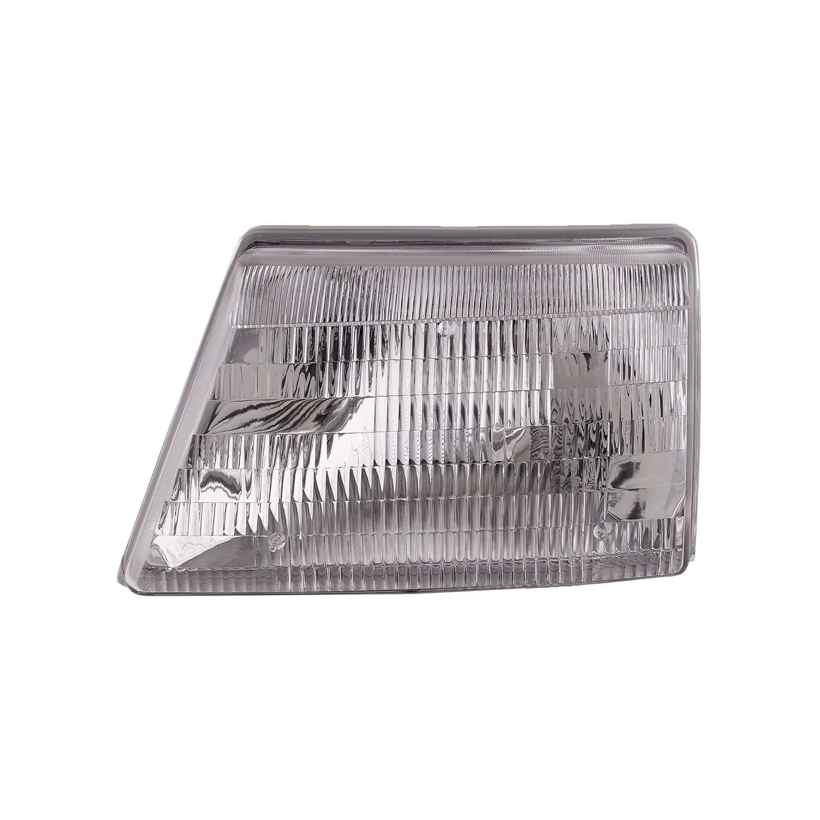 1998-2000 Ford Ranger Halogen Headlights Chrome Left Driver Side Assembly Fits 1998-2000 Ford Ranger