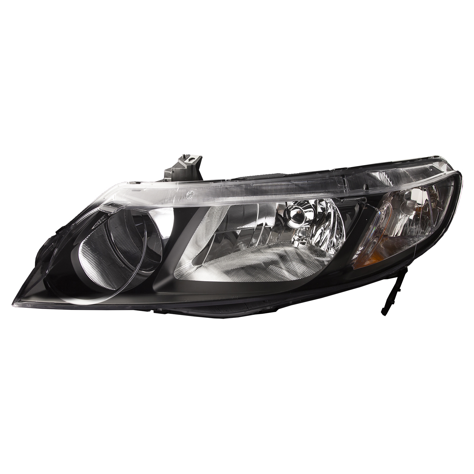 Headlight For Honda Civic 06-11 Sedan CAPA Certified Halogen Headlamp Left Hand Driver Side