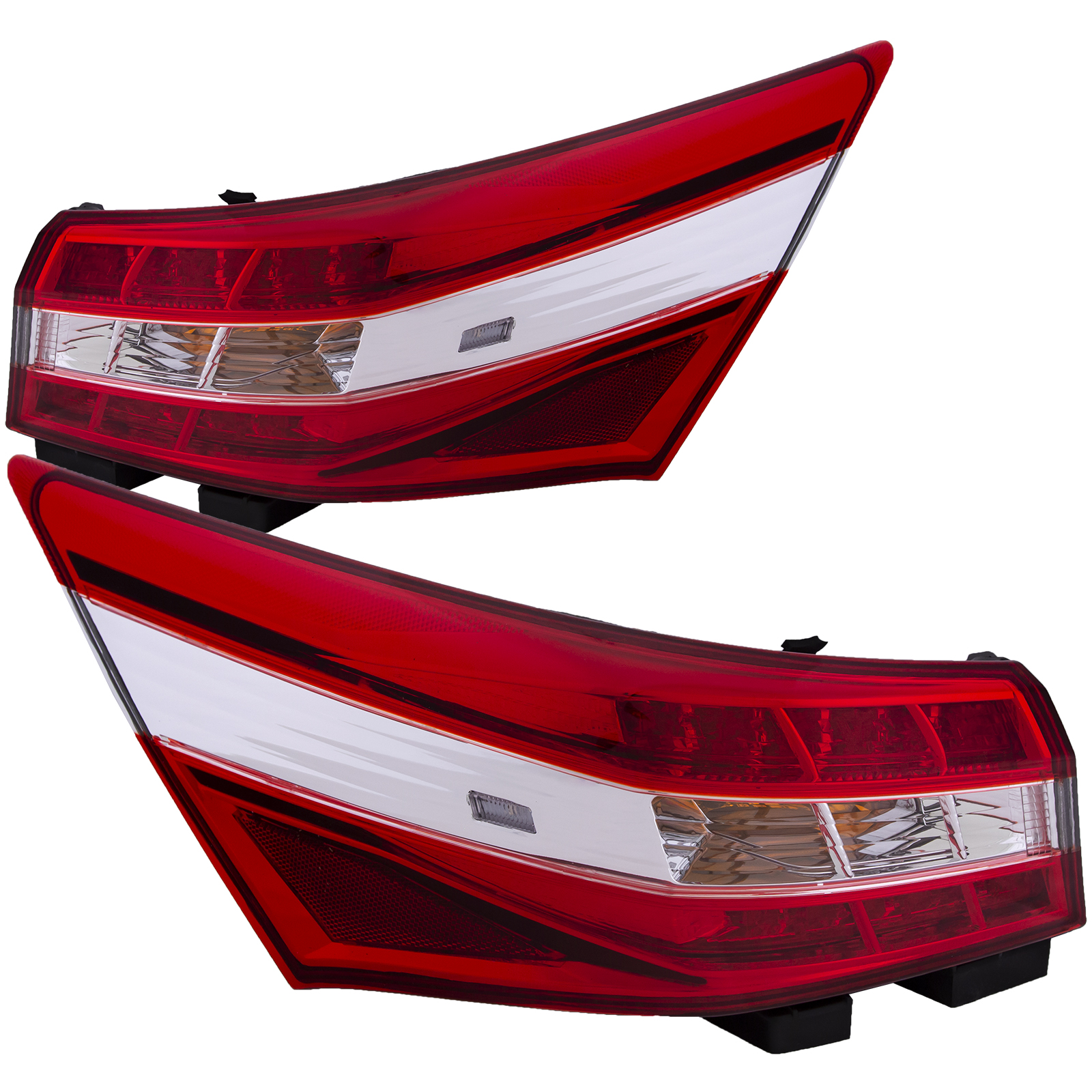 2013-2015 Toyota Avalon Tail Lights Set Left Driver Right Passenger Pair Fits 2013-2015 Toyota Avalon Hybrid