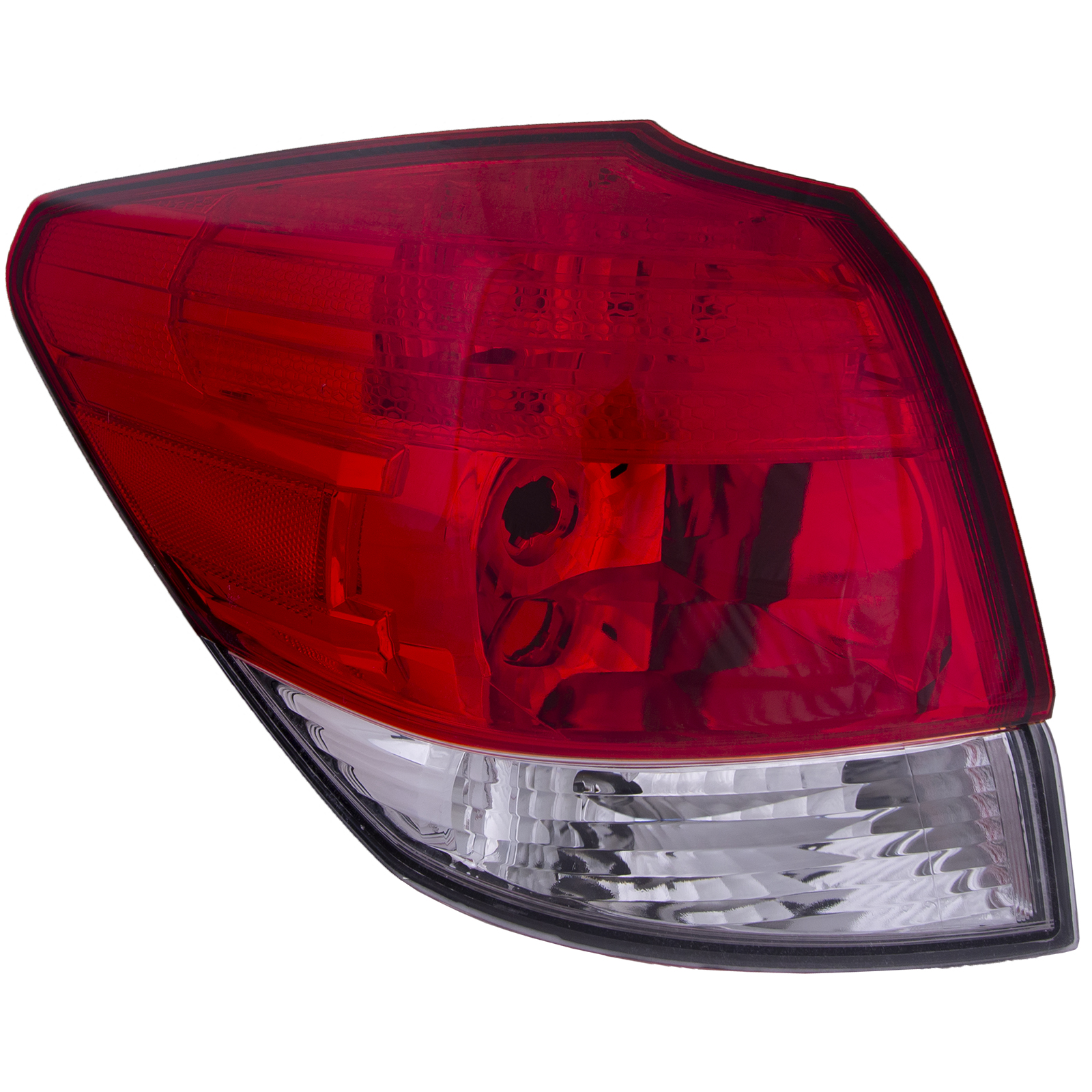 2010-2011 Subaru Outback Tail Light, Left — Unit, Lens/Housing Only, Outer (CAPA)