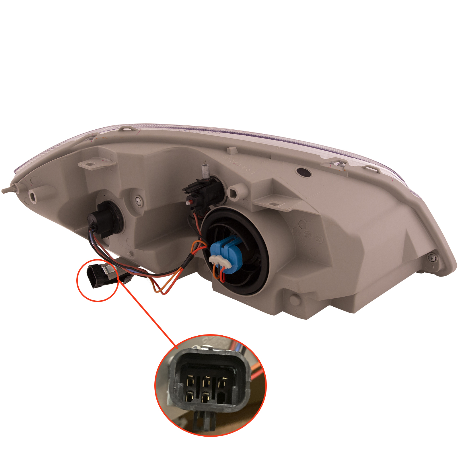 Headlight — CV COBLT 05-07 BASE.L.LT/06-07 SS 2.4ENG MDL/PG G-5 PURSUIT/G-5 05-07 (CANADA) HL ASY W/O BRACKET LH CAPA