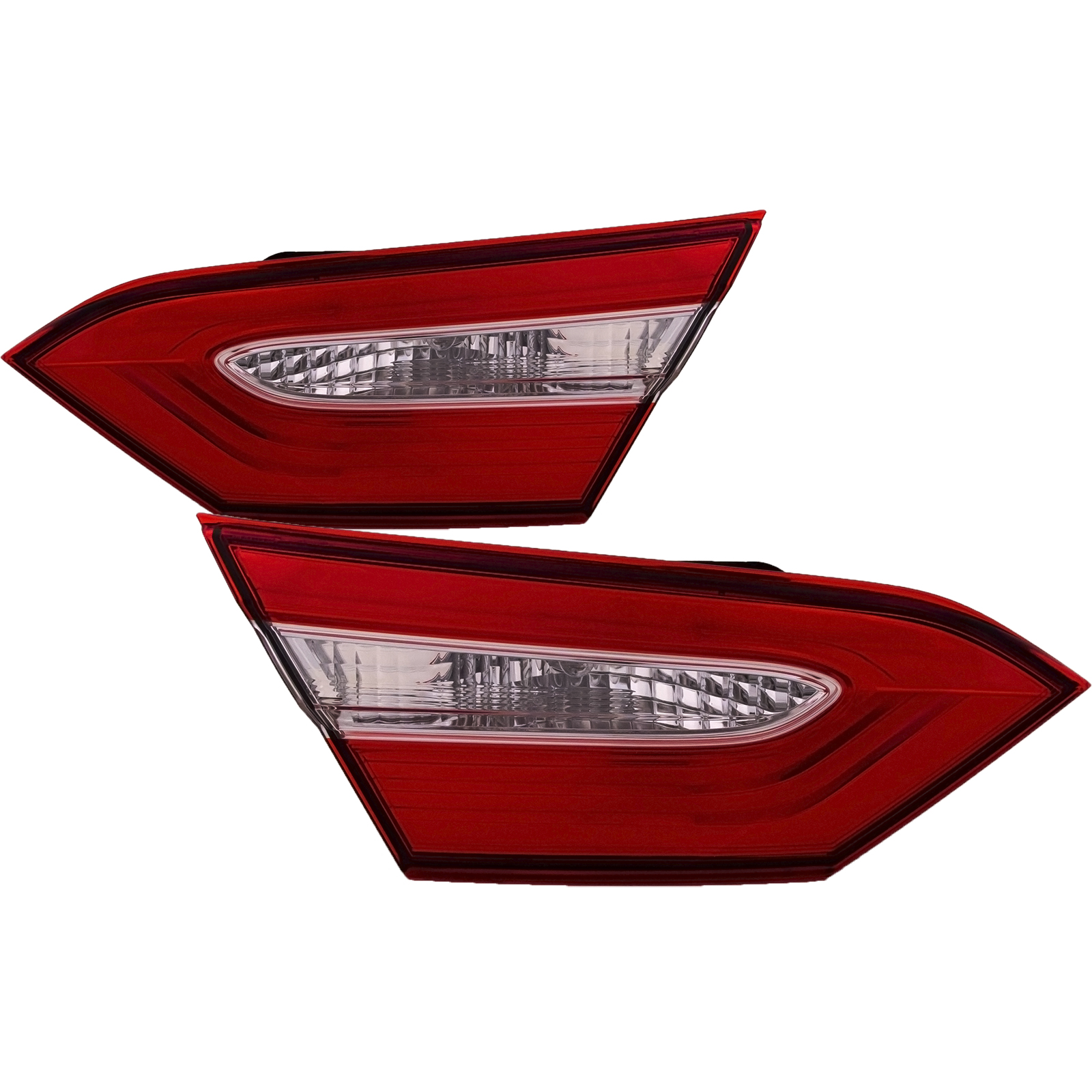 2018-2020 Toyota Camry Inner Tail Lights CAPA Pair Fits 2018-2020 Toyota Camry L LE Models USA Built