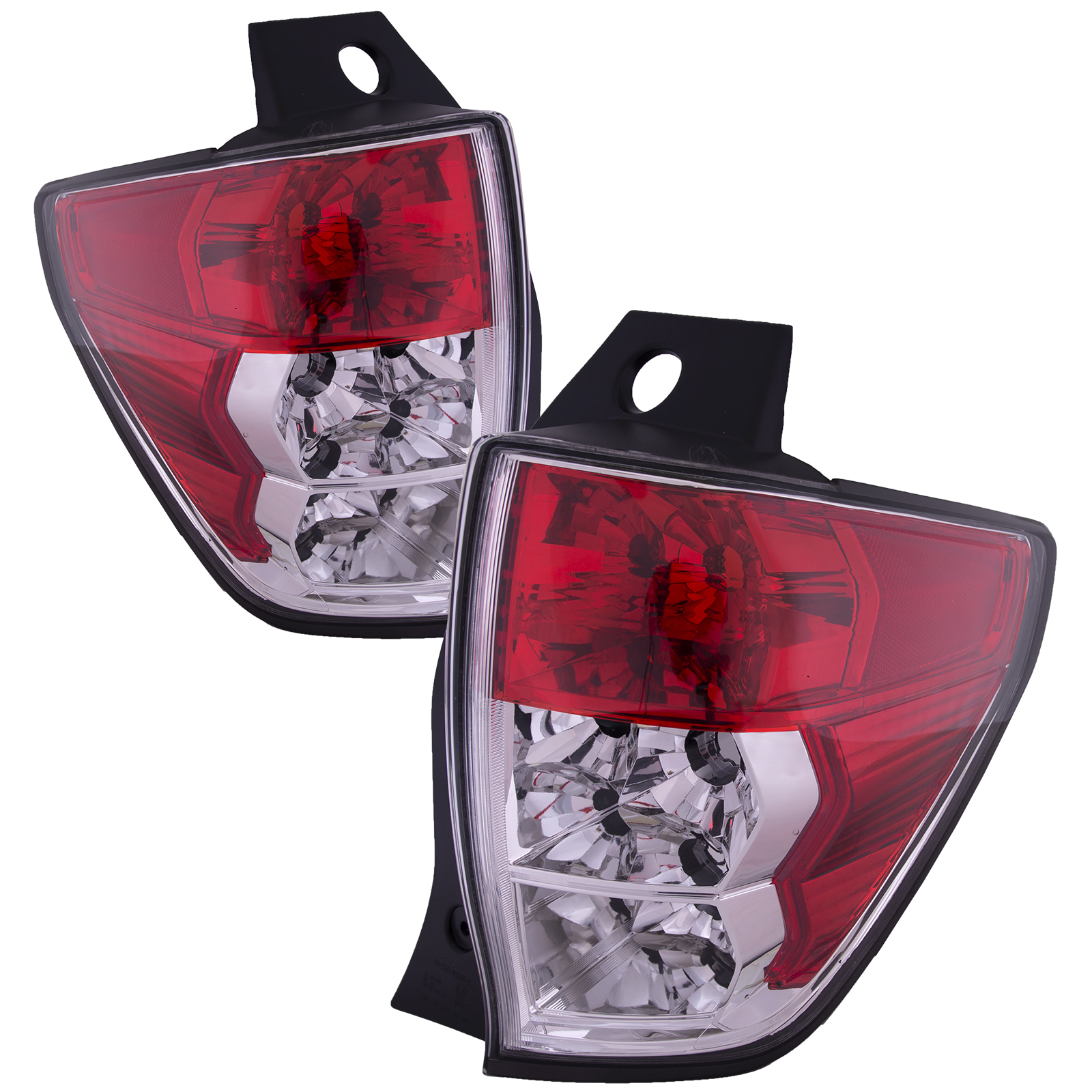2009-2012 Subaru Forester Tail Light LED Pair For 09-12 Subaru Forester Right Passenger Left Driver Side Tail Lamps