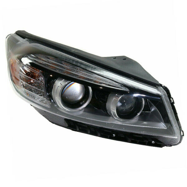 Headlight Fits Kia Sorento 16-18 Left Driver Halogen Headlamp With Clear Lens