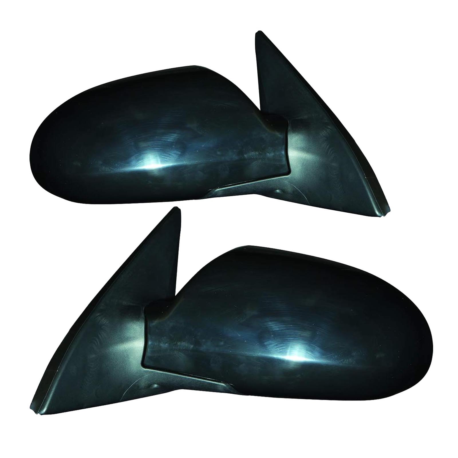 2007-2010 Hyundai Elantra Mirror Set Fits 07-10 Hyundai Elantra Left Driver and Right Passenger Mirrors With Heated Glass