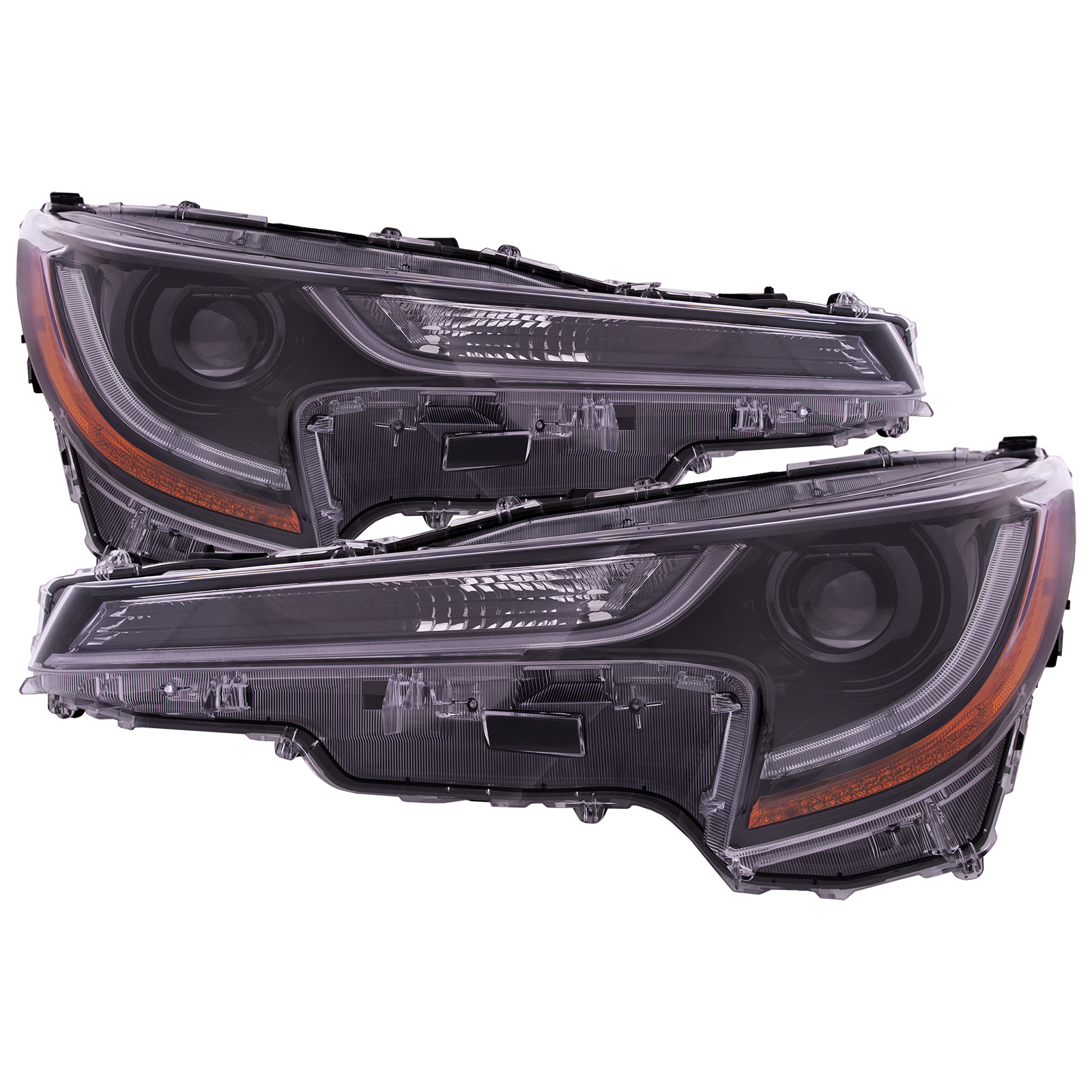 2020-2022 Toyota Corolla Headlight Pair For 20-22 Toyota Corolla L LE Sedan Left Right LED Headlamps