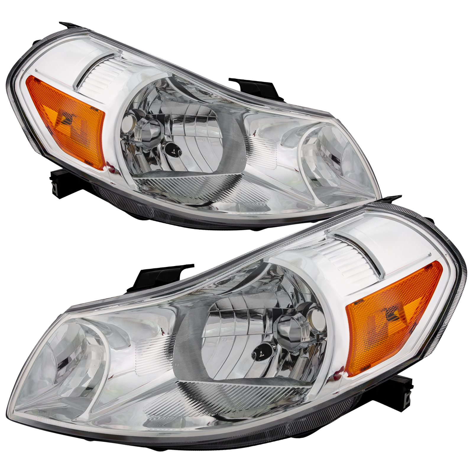 2007-2013 Suzuki SX4 Headlights Set CAPA Certified Right Passenger Left Driver Pair Fits 2007-2013 Suzuki SX4
