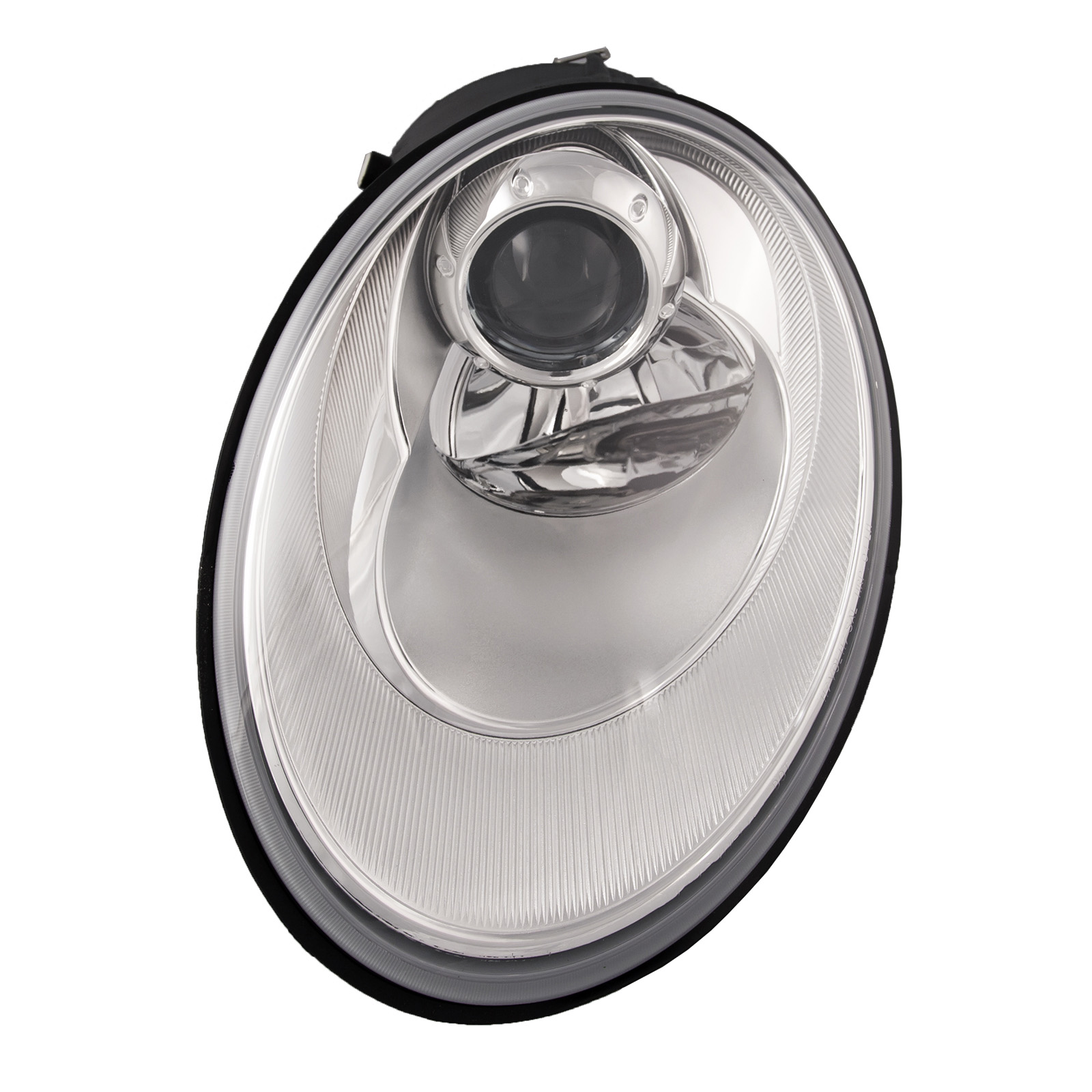 2006-2010 Volkswagen Beetle Headlight, Left — Assembly, Halogen, Composite Assembly